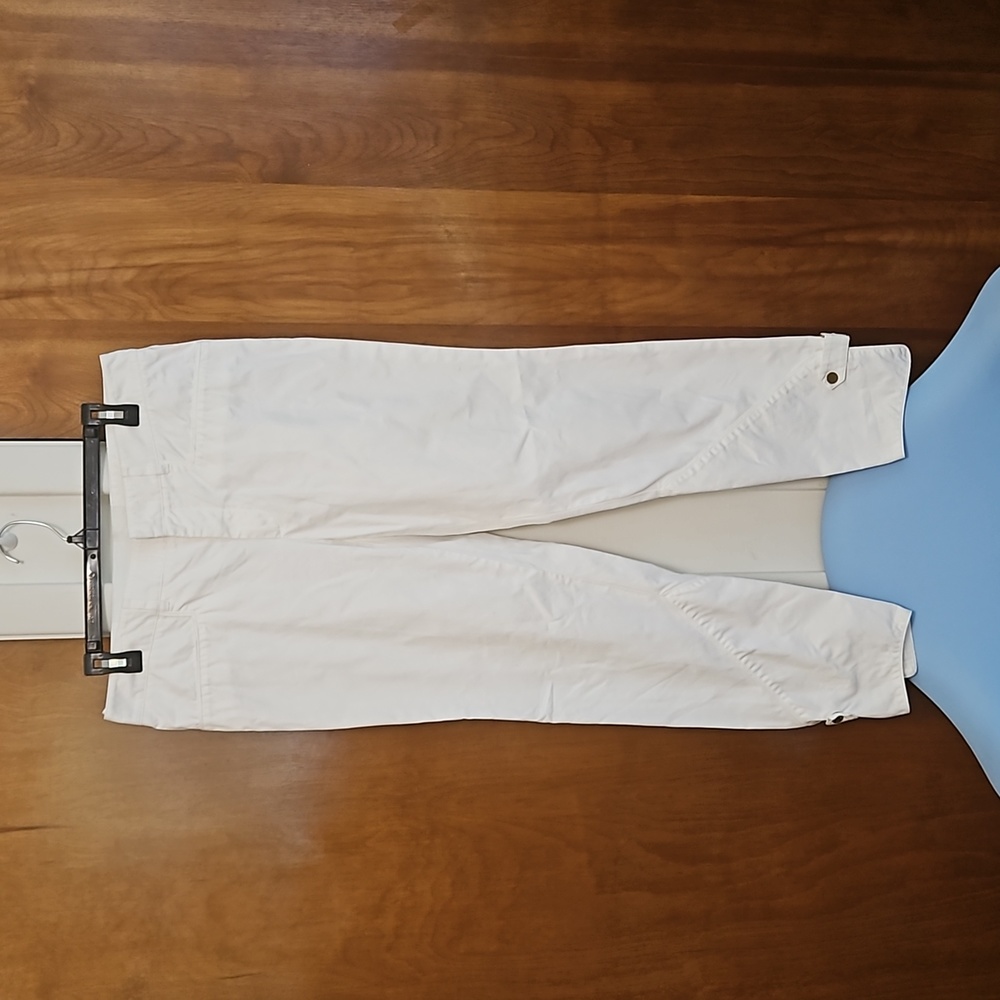 Custom Cut Casual Gucci Pants White